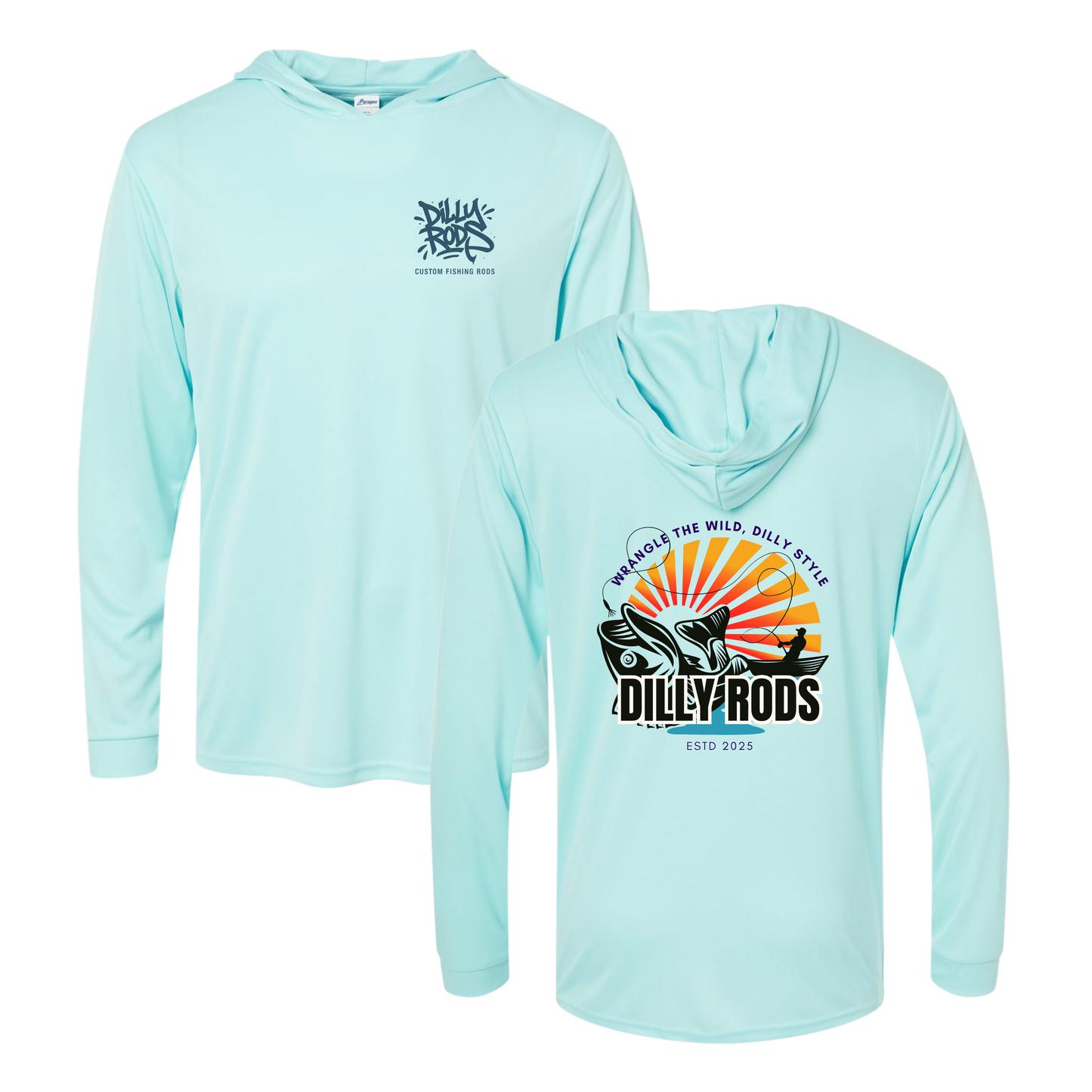 Dilly Rods Alt Graphic Sun Hoodie