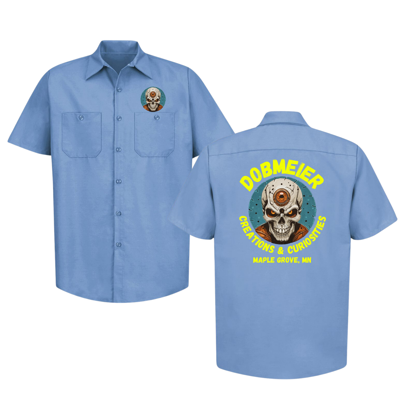 Saw Blade Logo Shop Shirt