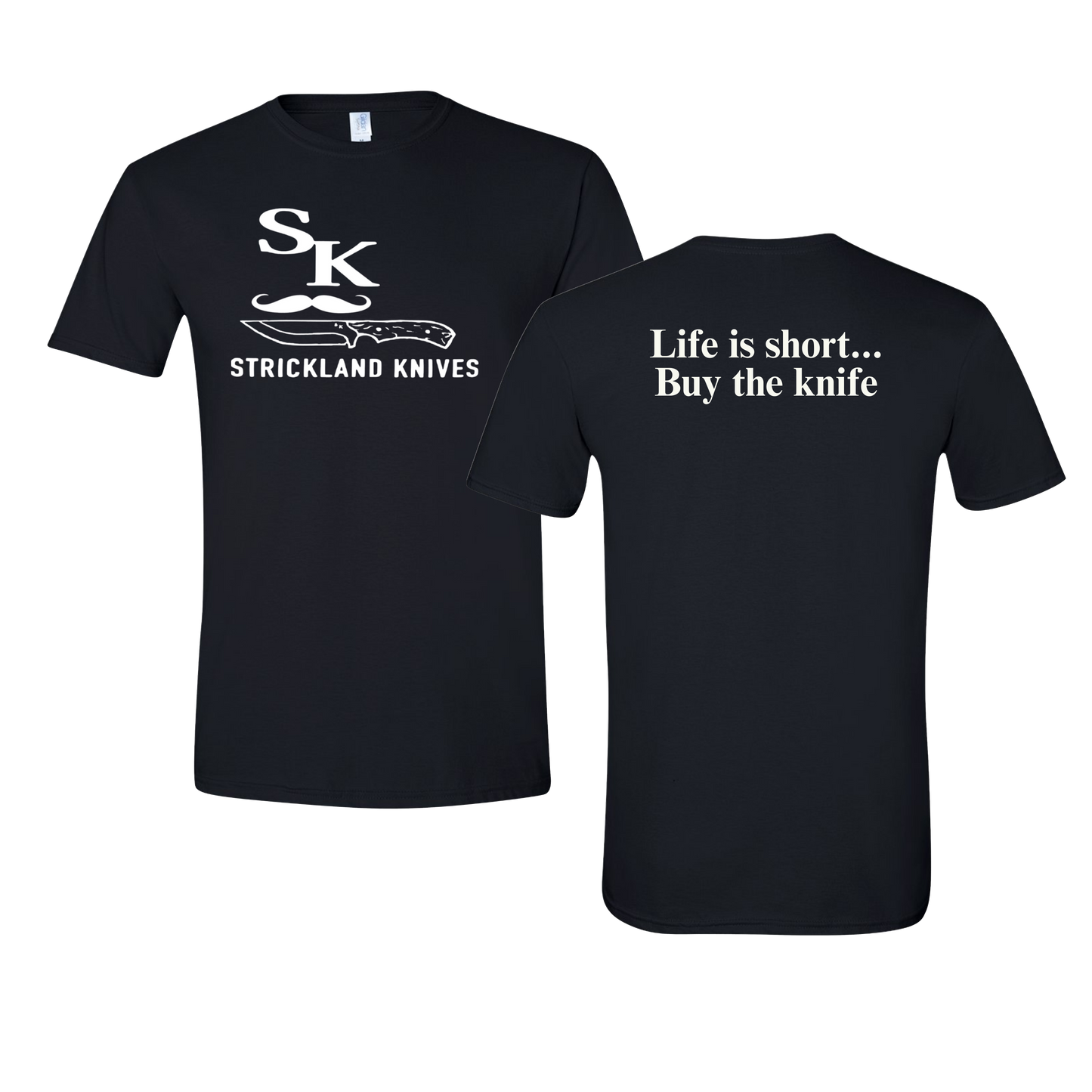 SK Custom Knives Quote Tshirt
