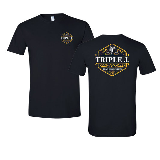 Triple J Leather Creation Main Graphic Tshirt