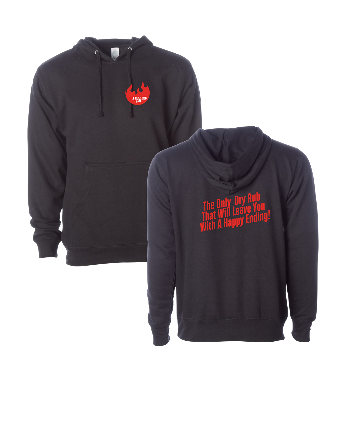 Hearth Heroes BBQ Rub Quote Hoodie