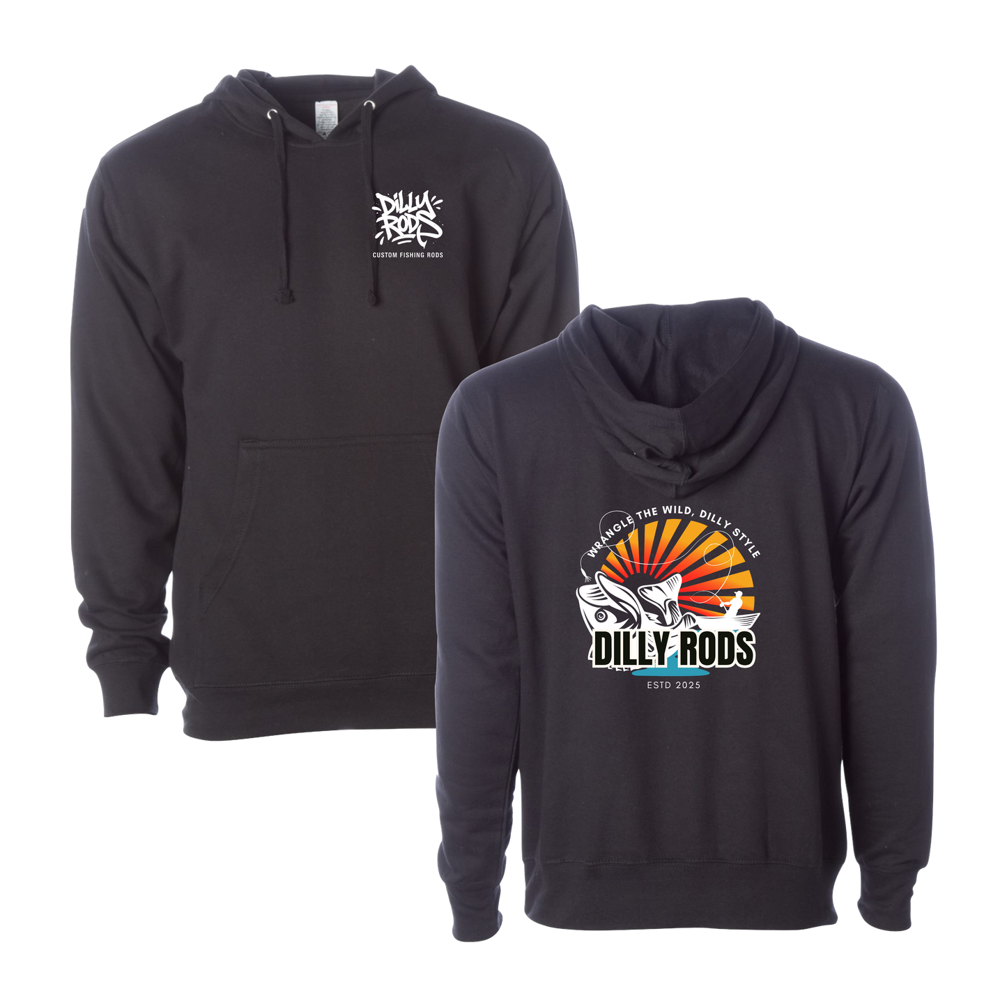 Dilly Rods Peace Alt Graphic Hoodie