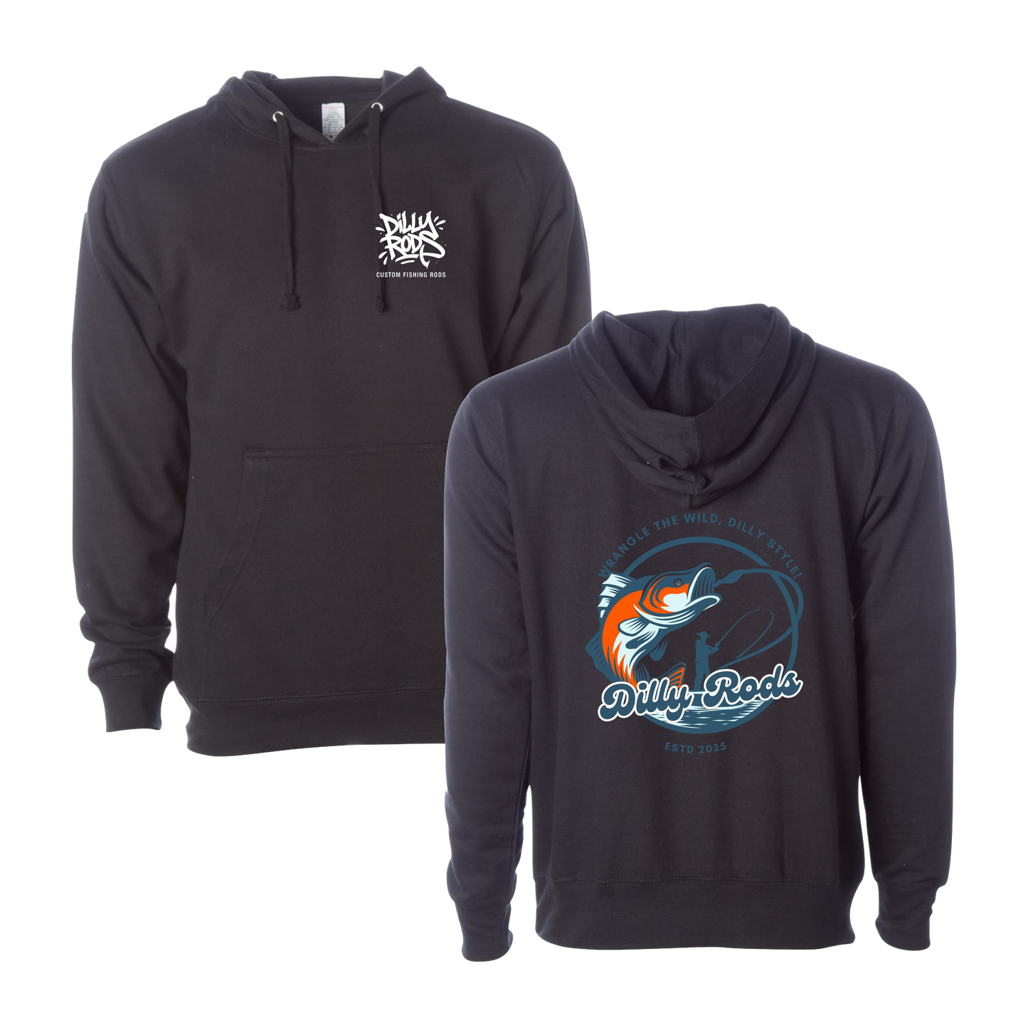 Dilly Rods Peace Main Graphic Hoodie