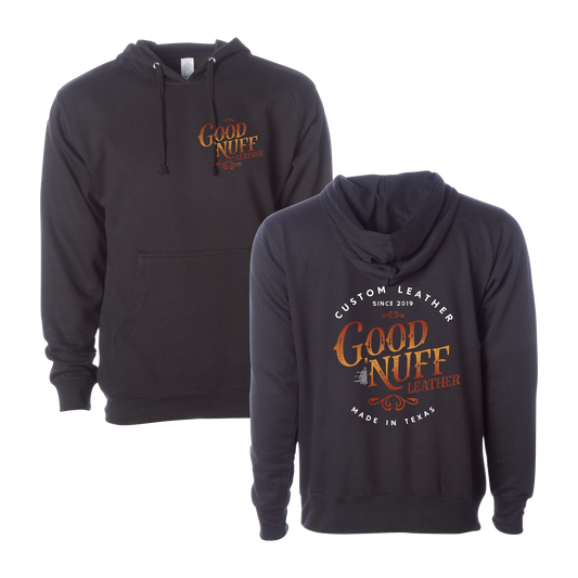 Good Nuff Leather Graphic Hoodie