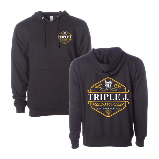 Triple J Leather Creation Main Graphic Hoodie