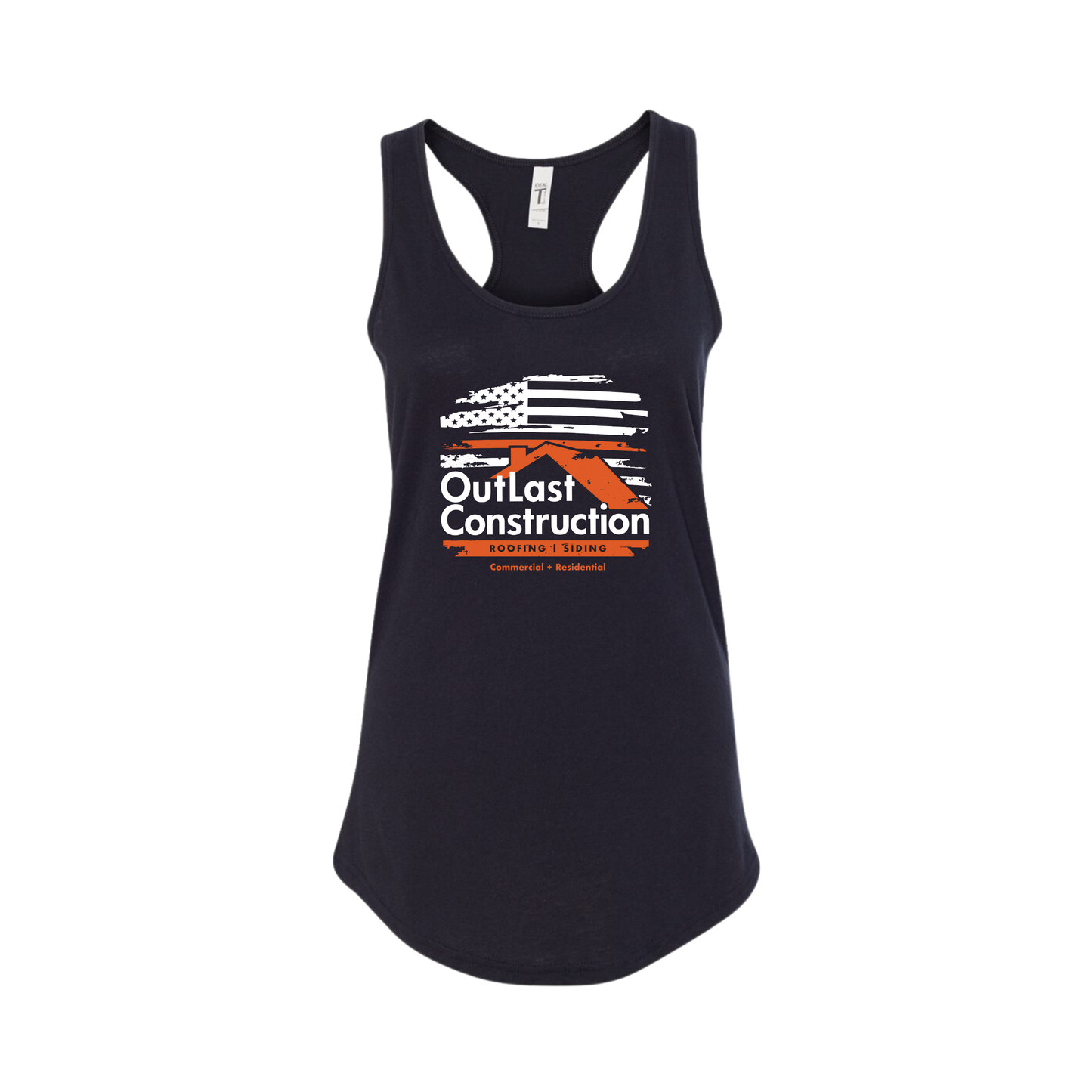 Outlast Construction Flag Graphic Tank