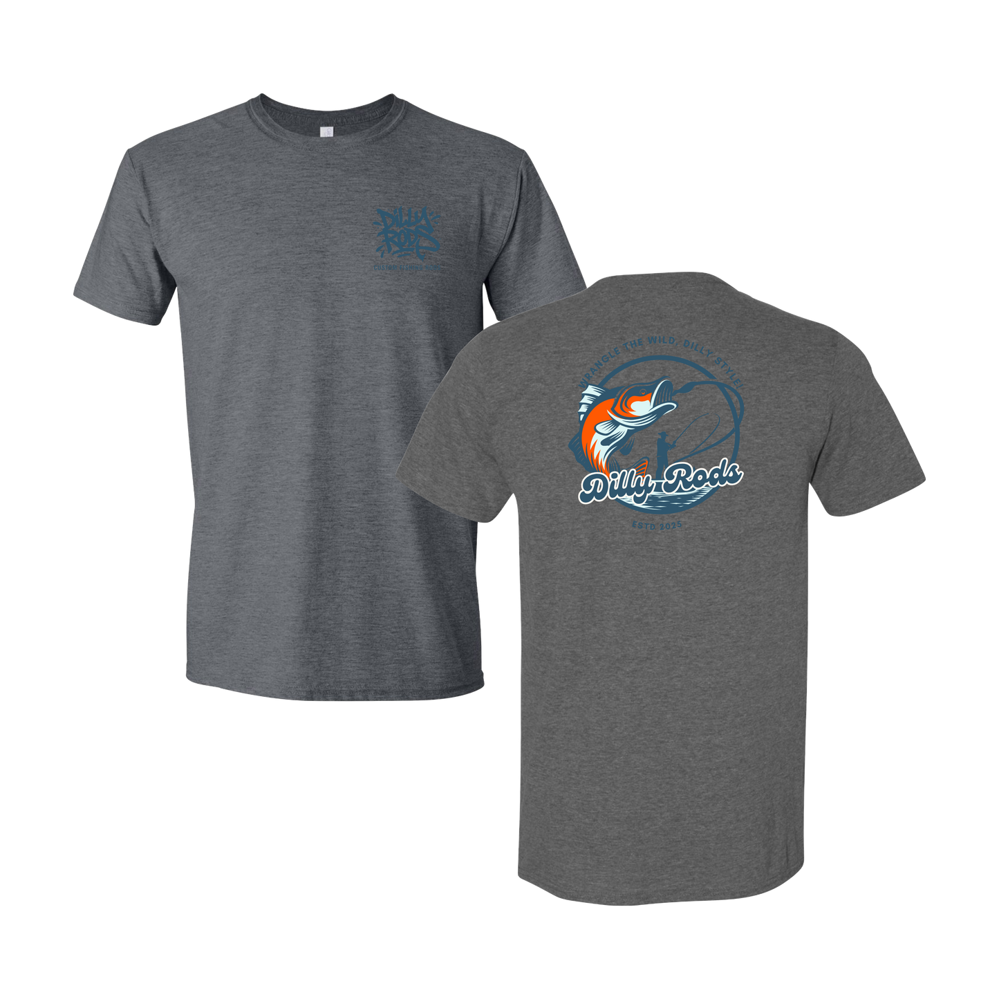 Dilly Rods Main Graphic Tshirt