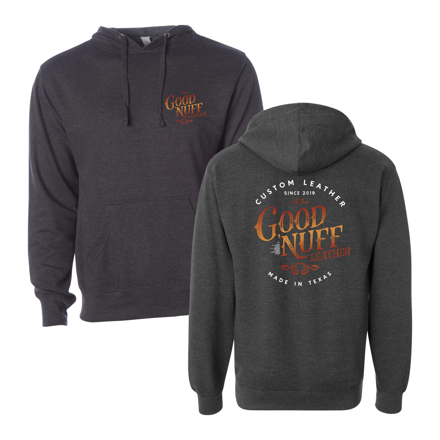 Good Nuff Leather Graphic Hoodie