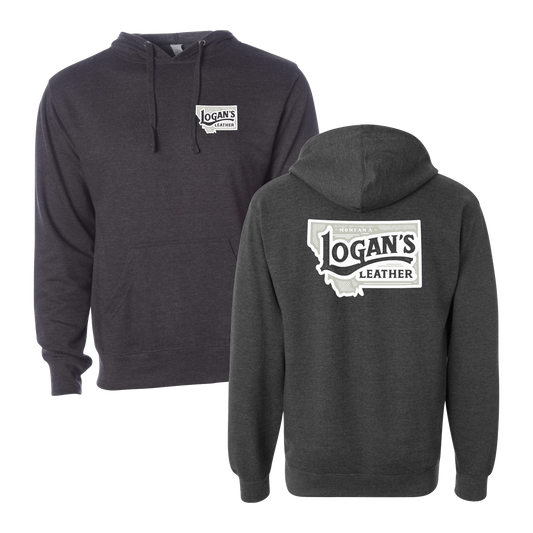 Logan's Leather Graphic Hoodie