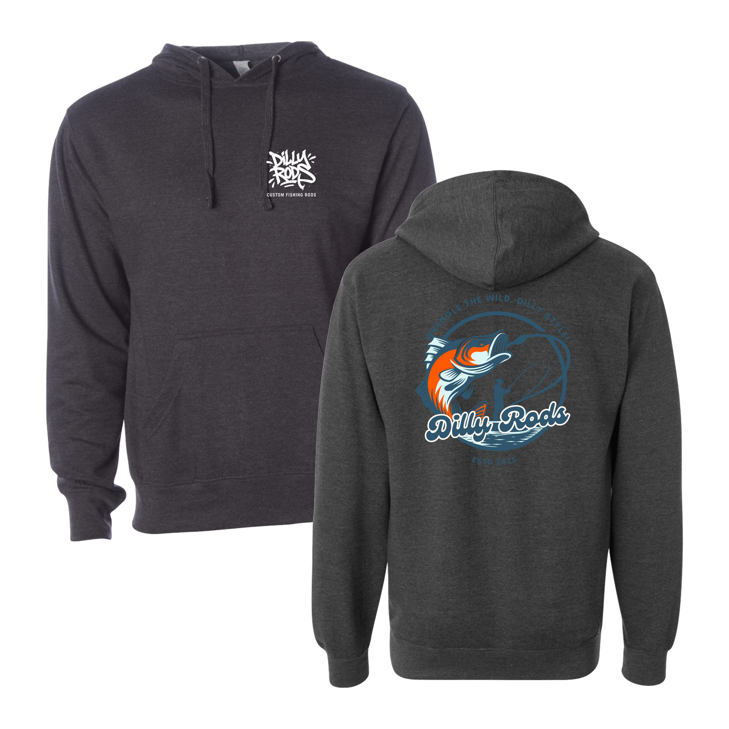 Dilly Rods Peace Main Graphic Hoodie