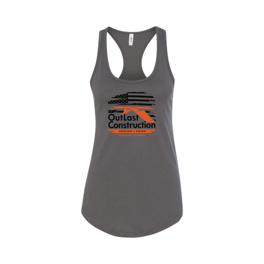 Outlast Construction Flag Graphic Tank