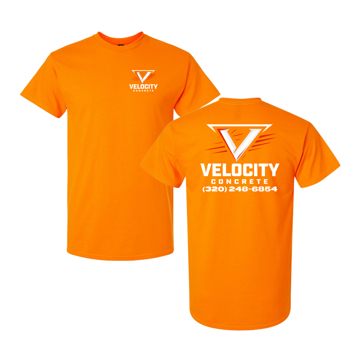 Velocity Concrete Standard Tshirts