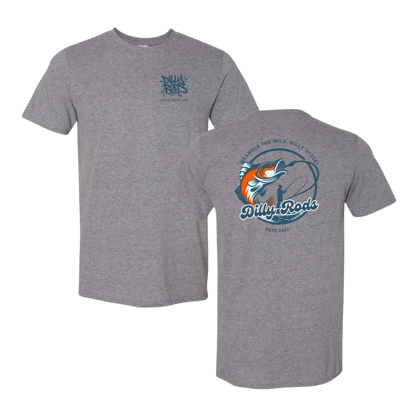 Dilly Rods Main Graphic Tshirt