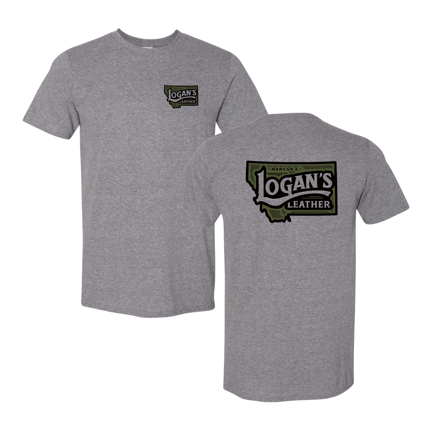 Logan's Leather Graphic Tshirt
