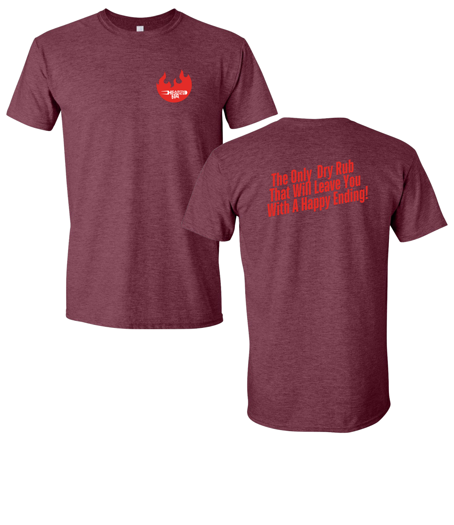 Hearth Heroes BBQ Rub Quote Tee