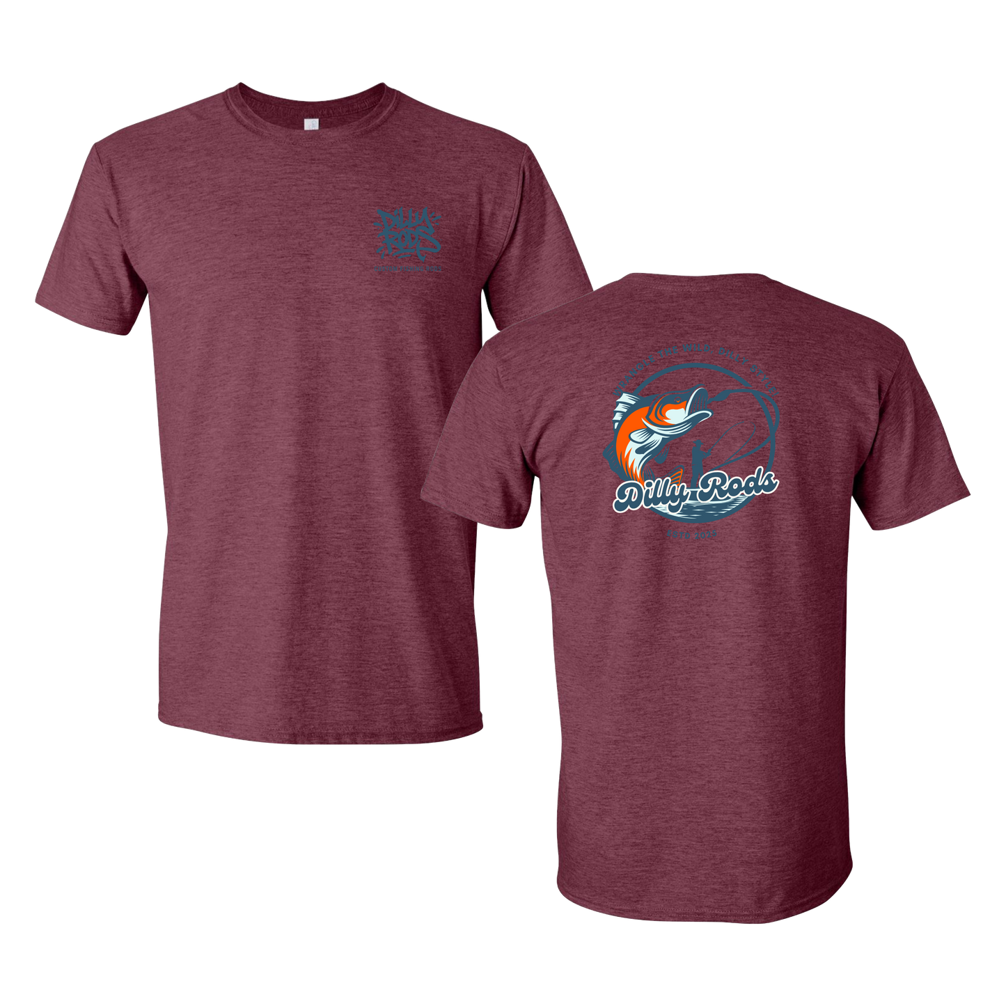 Dilly Rods Main Graphic Tshirt