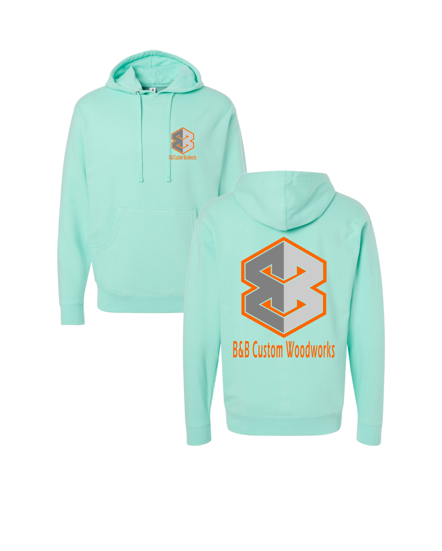 B&B Custom Wood Works Logo Hoodie