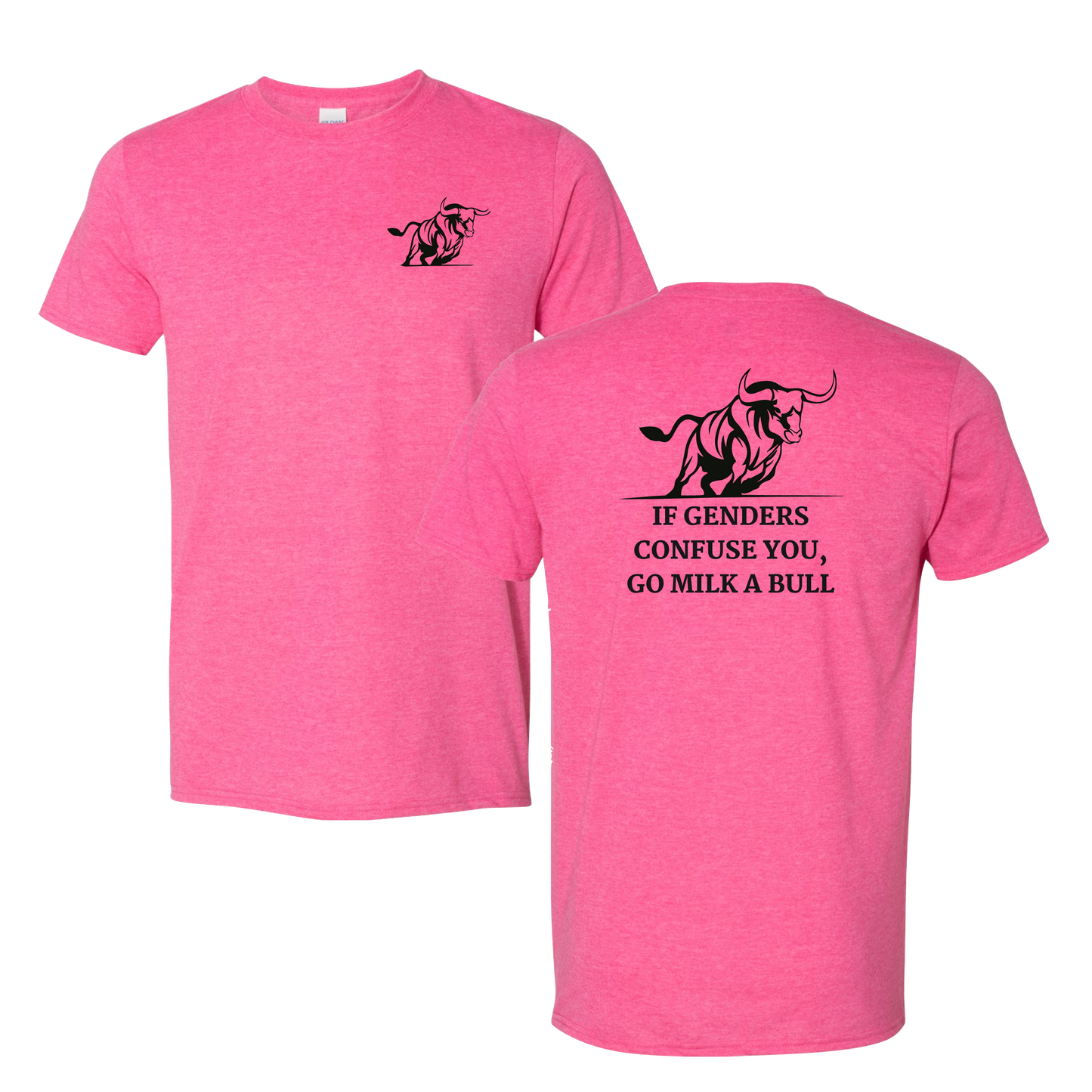 Milk A Bull Graphic Tshirt