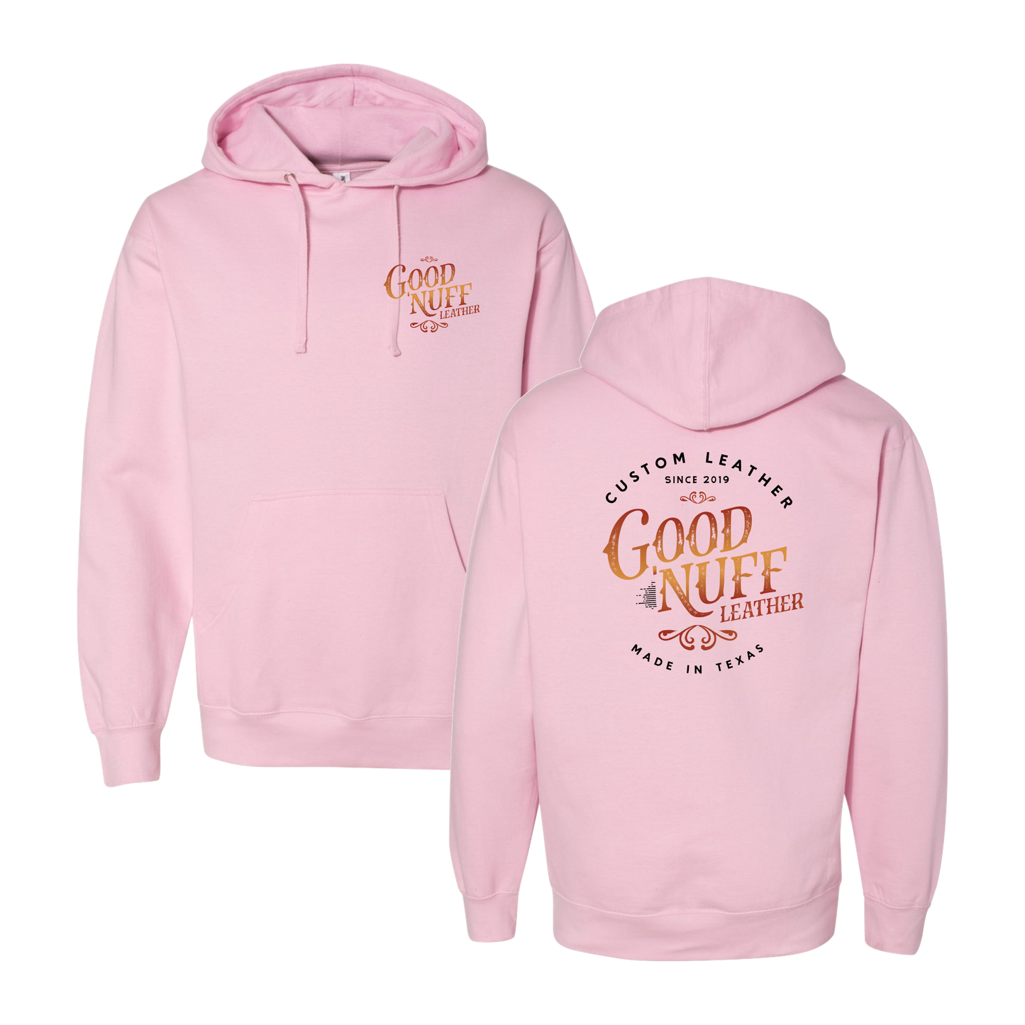 Good Nuff Leather Graphic Hoodie
