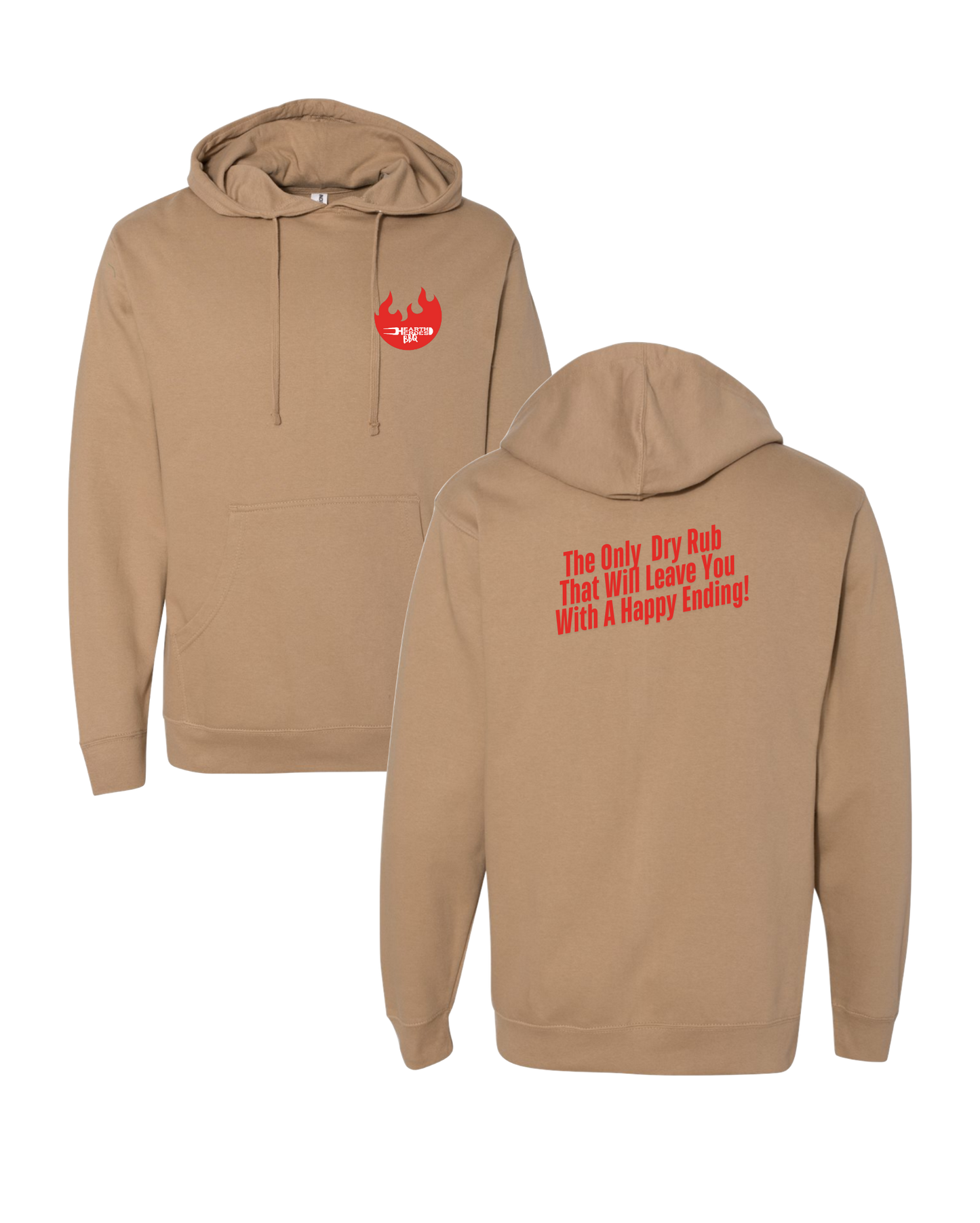 Hearth Heroes BBQ Rub Quote Hoodie
