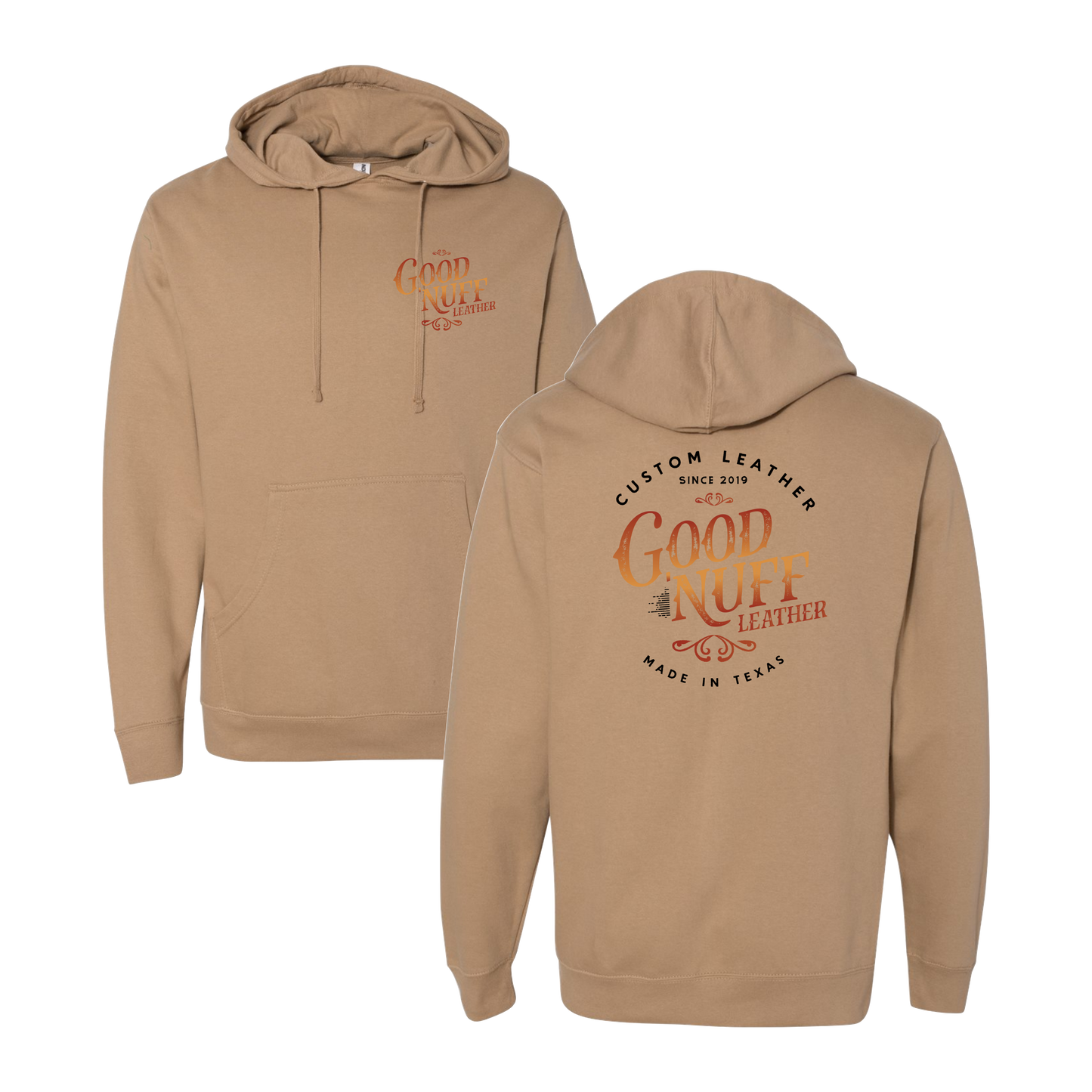 Good Nuff Leather Graphic Hoodie