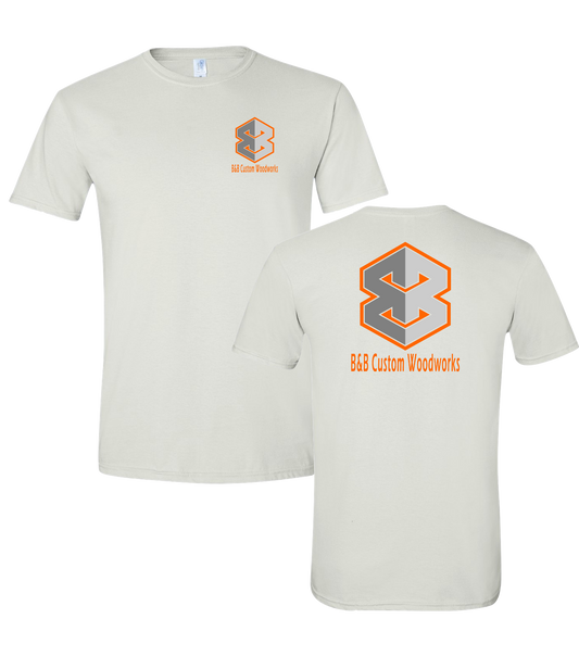 B&B Custom Wood Works Logo Tee