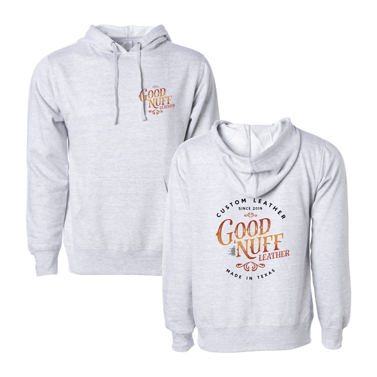 Good Nuff Leather Graphic Hoodie