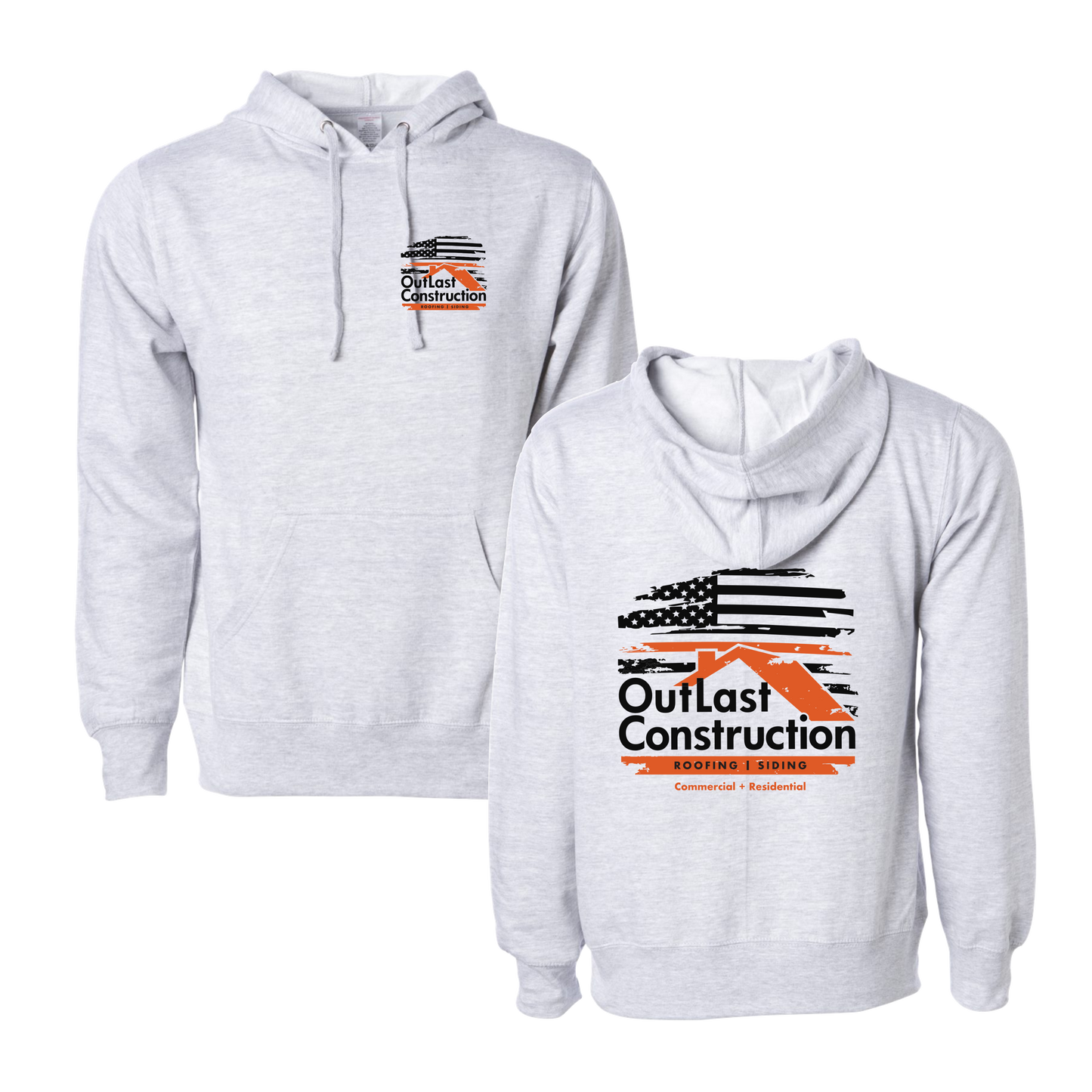Outlast Construction Flag Graphic Hoodie