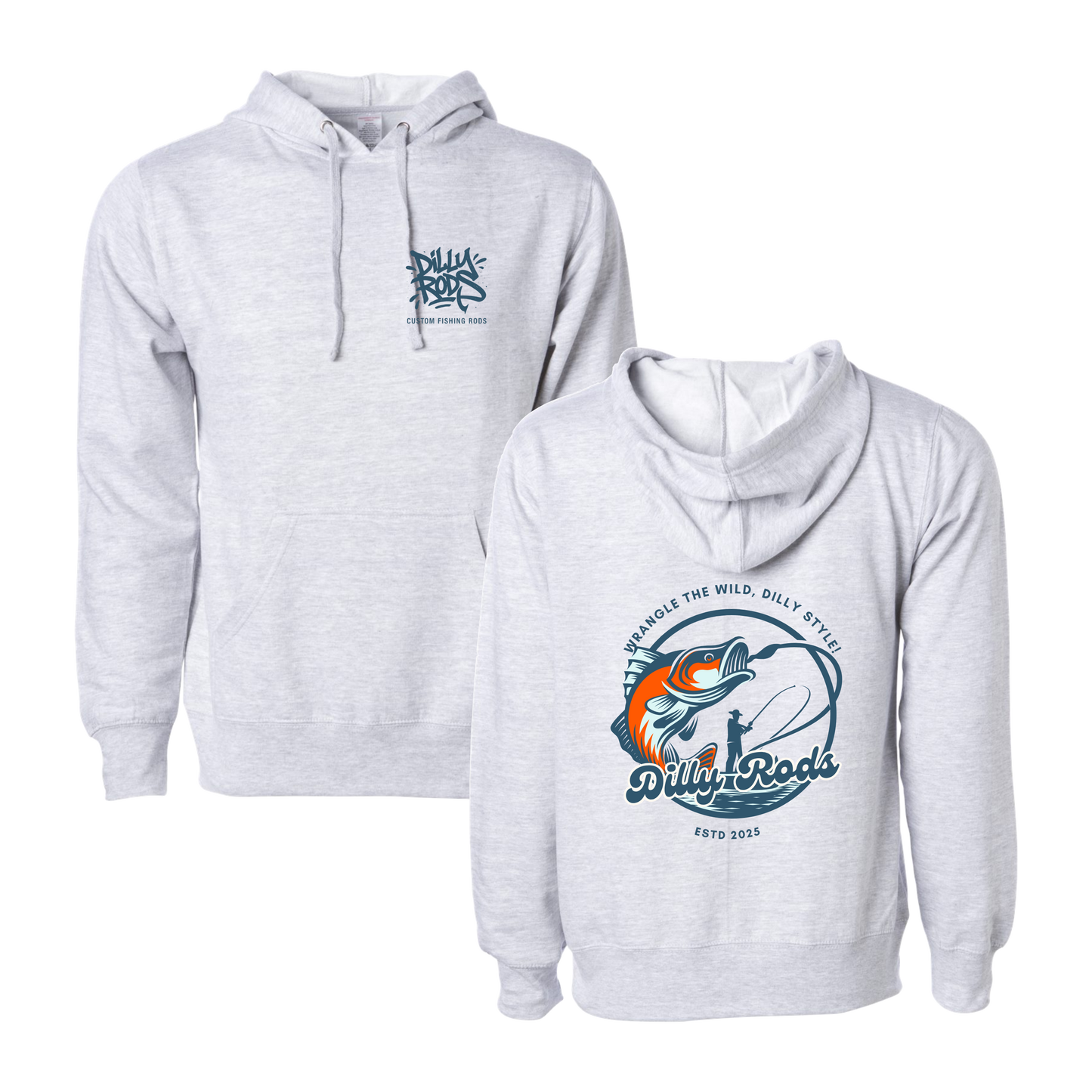 Dilly Rods Peace Main Graphic Hoodie