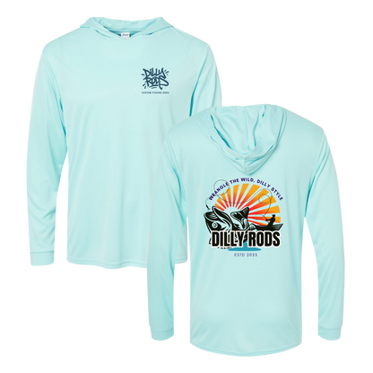 Dilly Rods Alt Graphic Sun Hoodie