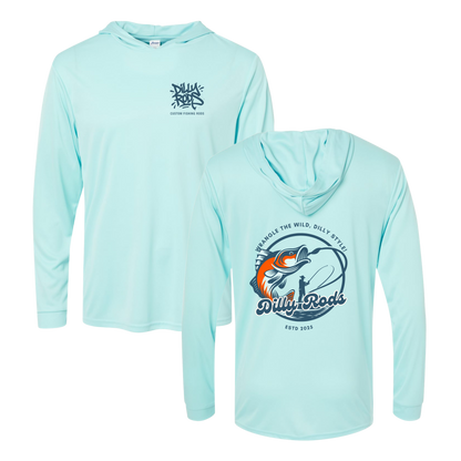 Dilly Rods Main Graphic Sun Hoodie