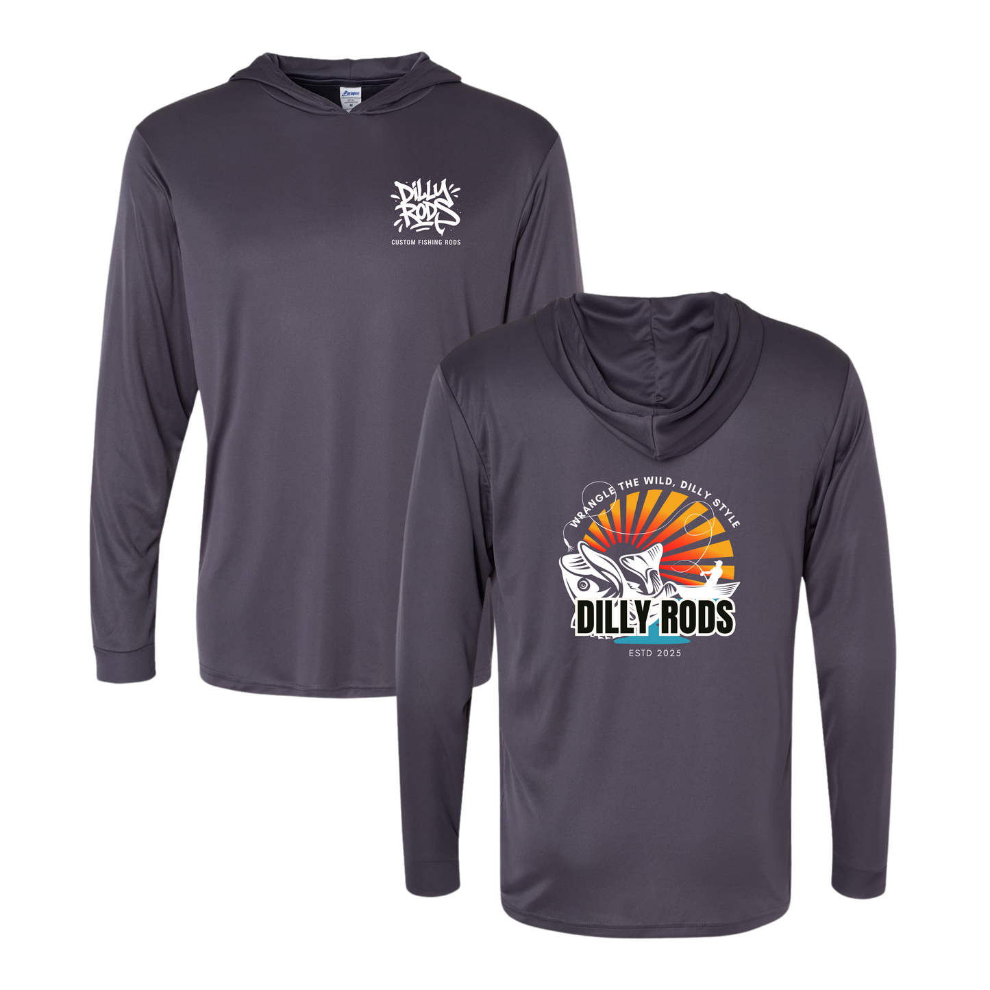 Dilly Rods Alt Graphic Sun Hoodie