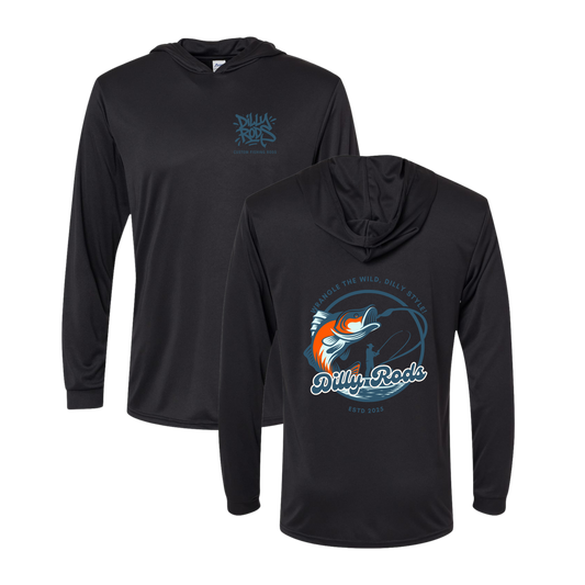Dilly Rods Main Graphic Sun Hoodie