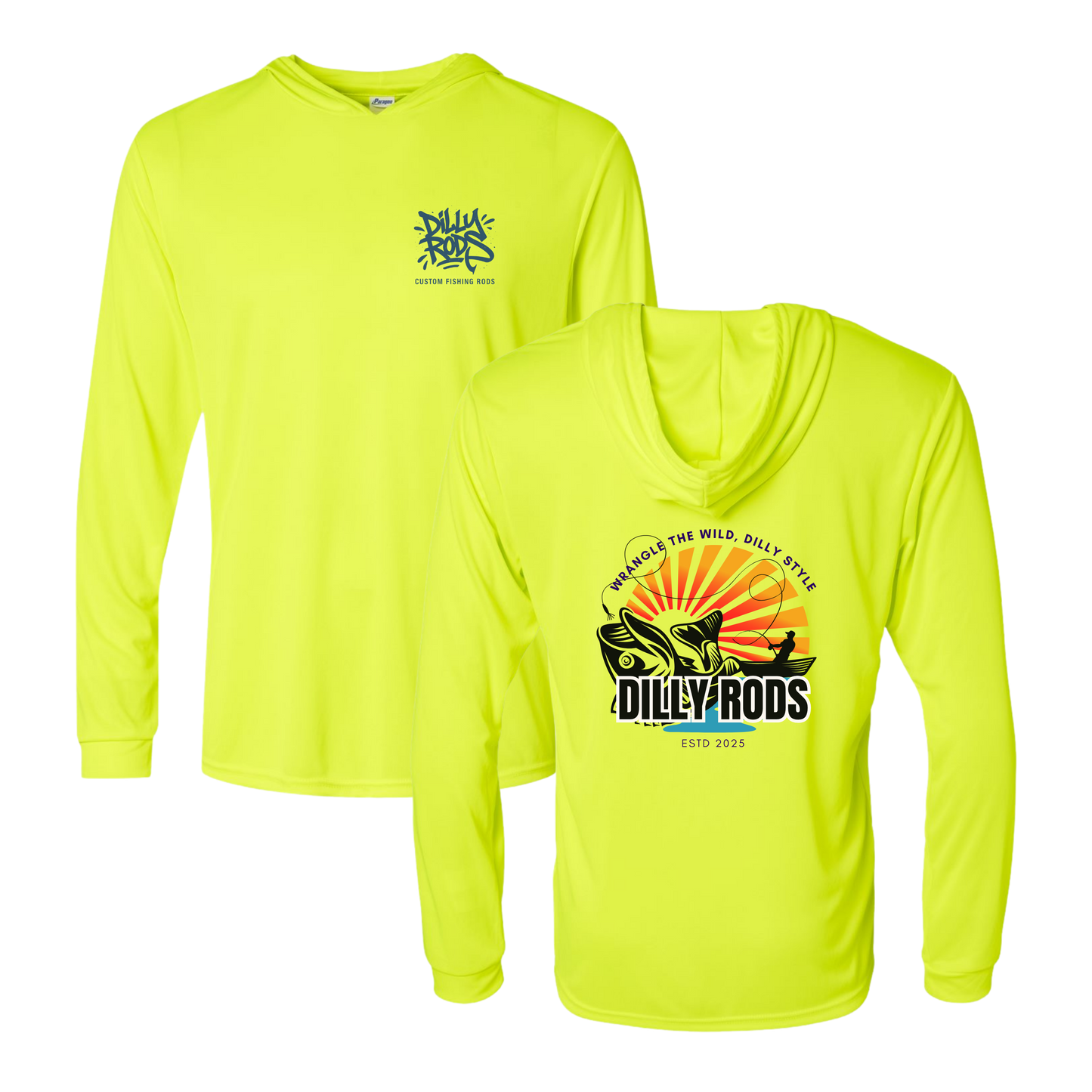 Dilly Rods Alt Graphic Sun Hoodie