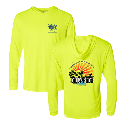 Dilly Rods Alt Graphic Sun Hoodie