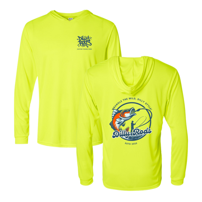 Dilly Rods Main Graphic Sun Hoodie