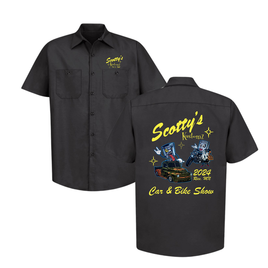 1st Annual Car Show Logo Shop Shirt