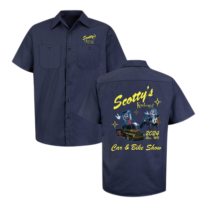 1st Annual Car Show Logo Shop Shirt