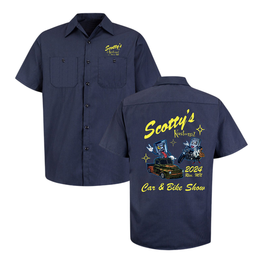1st Annual Car Show Logo Shop Shirt