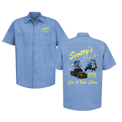 1st Annual Car Show Logo Shop Shirt