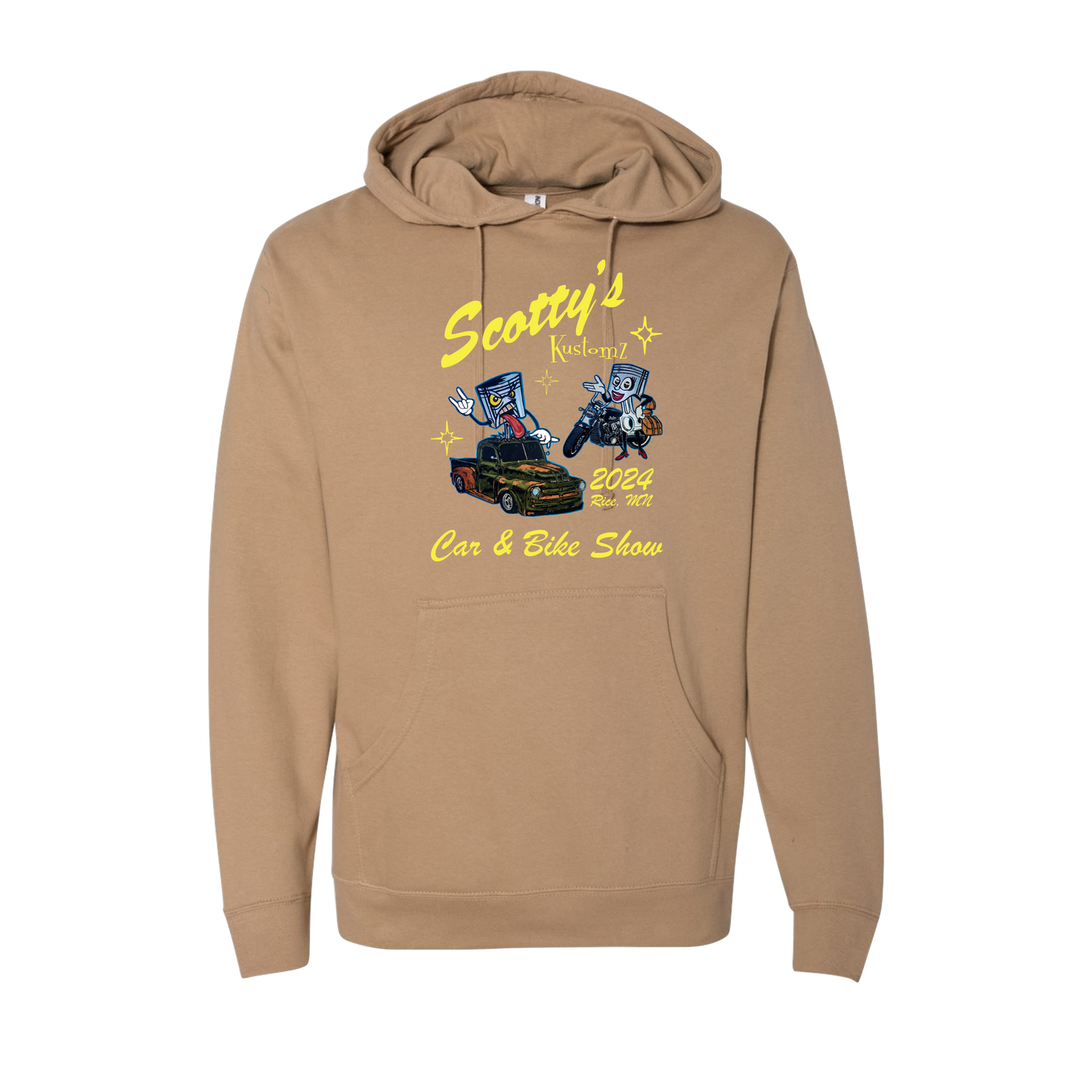 1st Annual Car Show Logo Hoodie