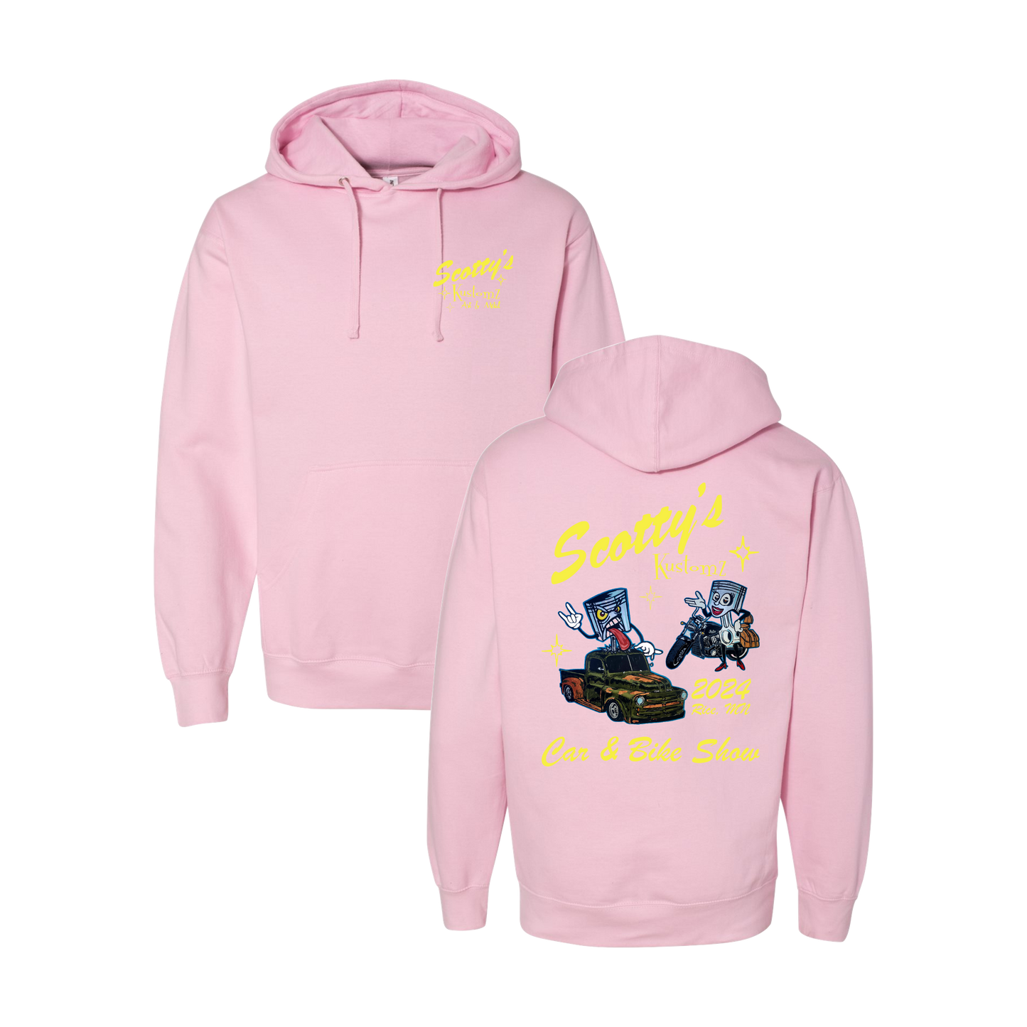 1st Annual Car Show Logo Hoodie