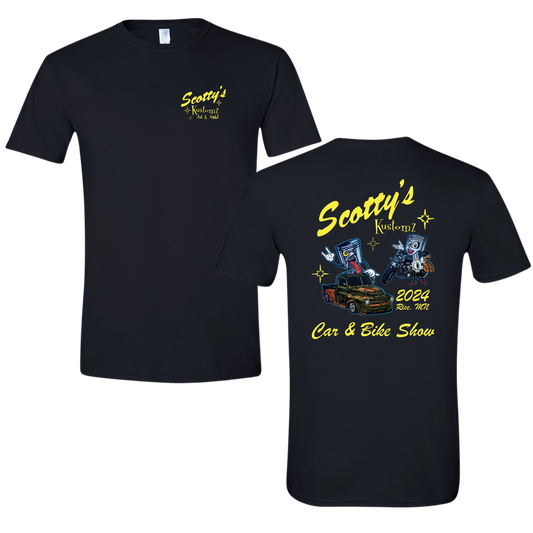 1st Annual Car Show Logo Tee