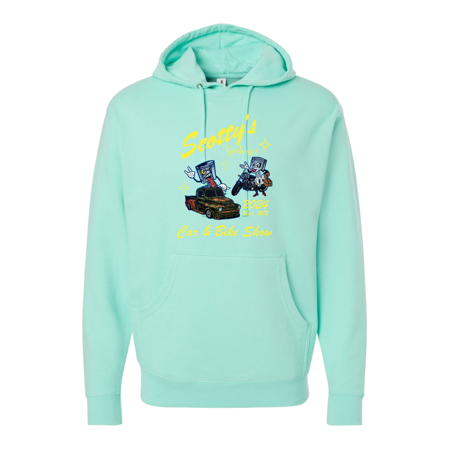 1st Annual Car Show Logo Hoodie