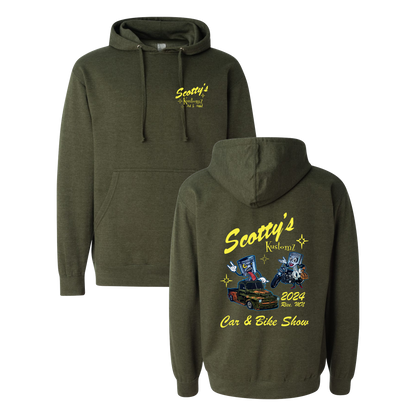 1st Annual Car Show Logo Hoodie
