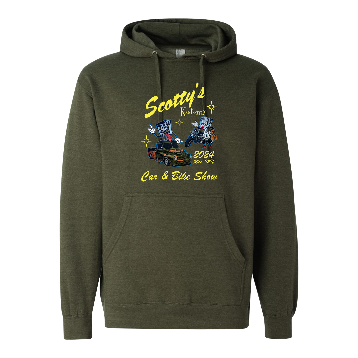 1st Annual Car Show Logo Hoodie