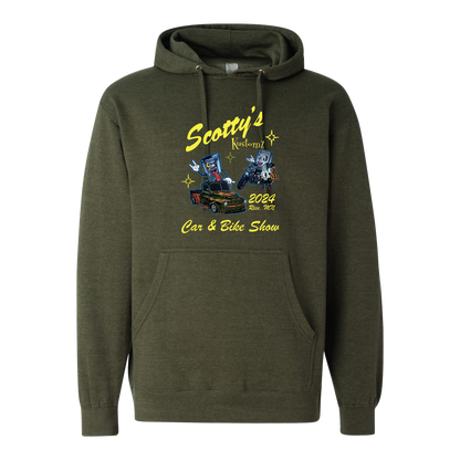 1st Annual Car Show Logo Hoodie
