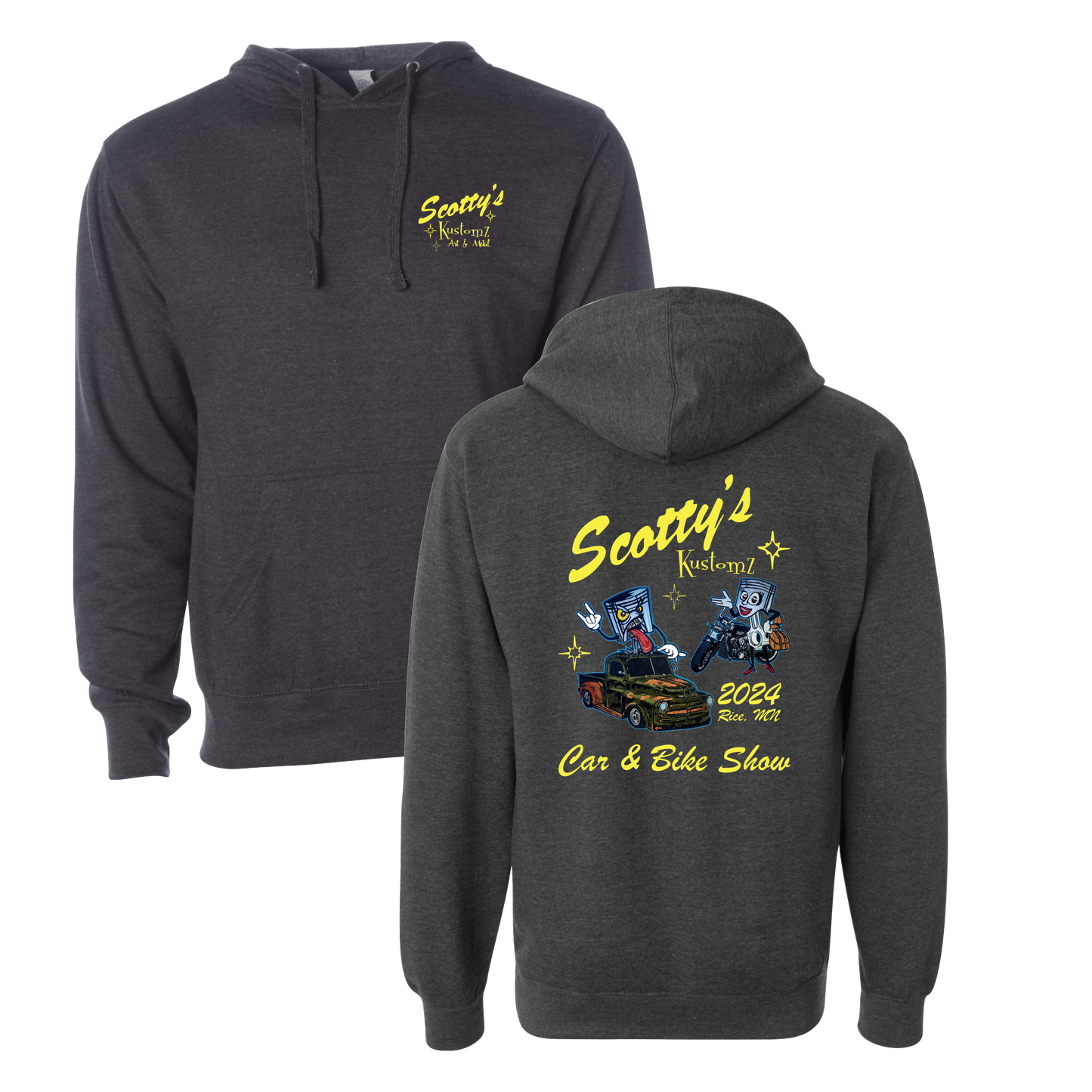 1st Annual Car Show Logo Hoodie