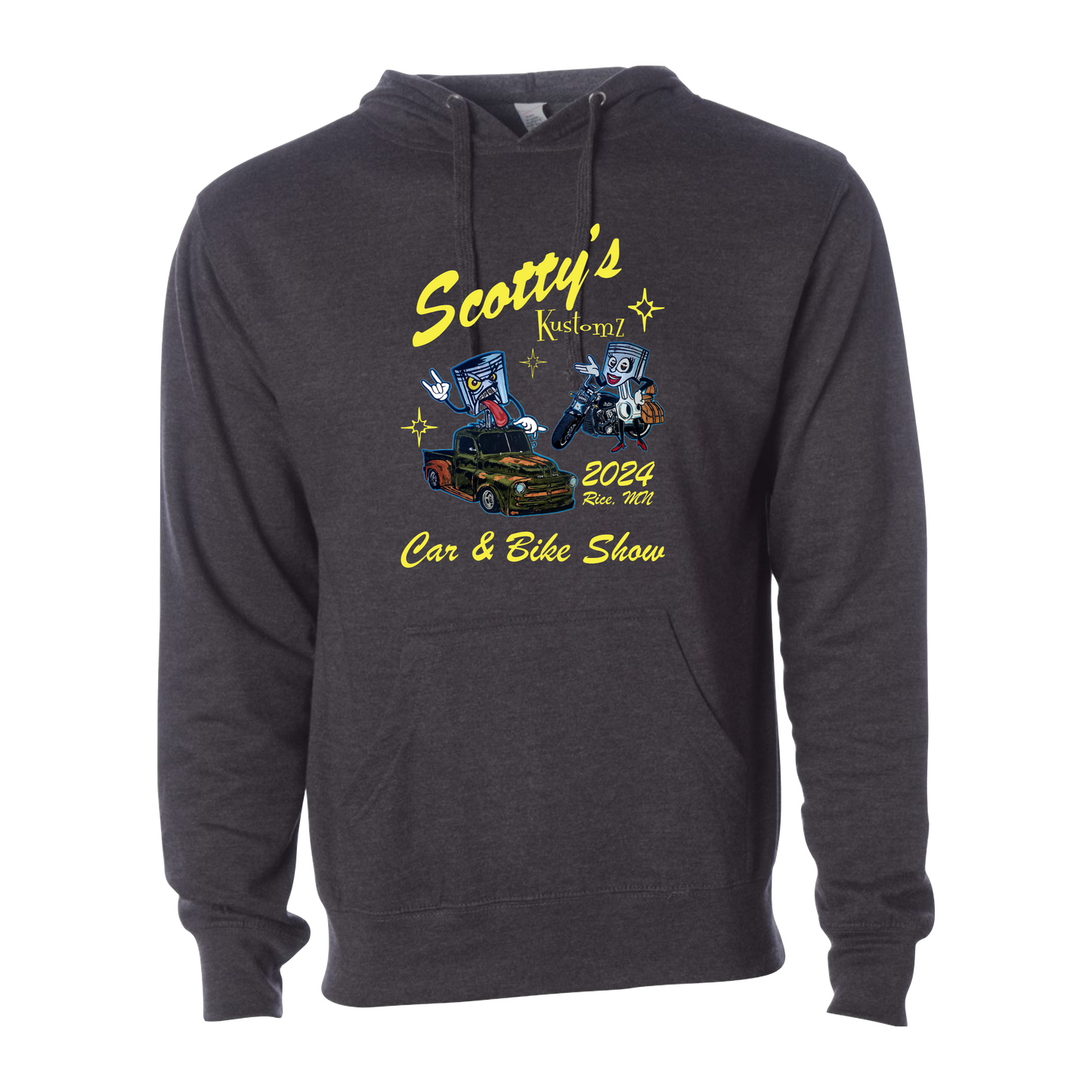 1st Annual Car Show Logo Hoodie