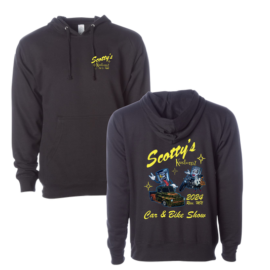 1st Annual Car Show Logo Hoodie